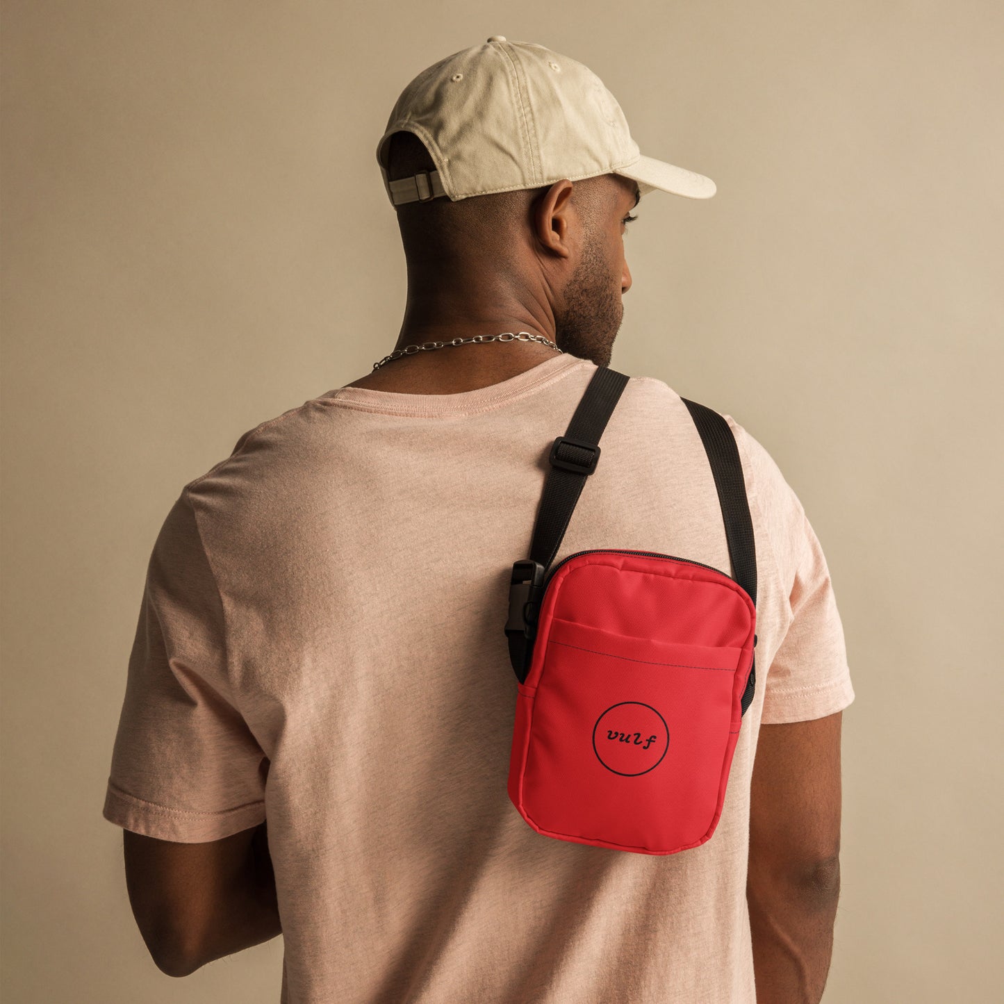 Vulf Circle Cross-Body Bag (Red)