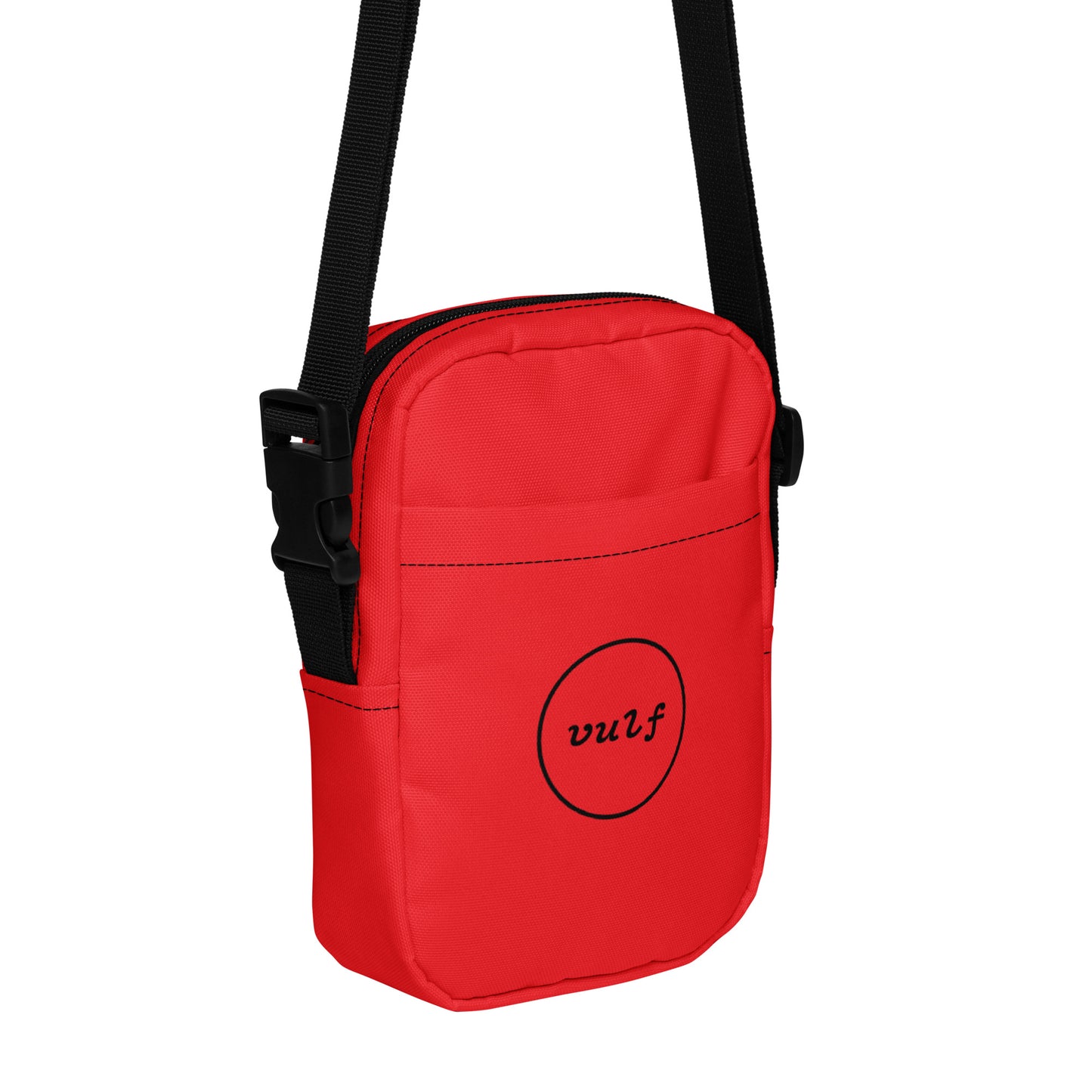 Vulf Circle Cross-Body Bag (Red)