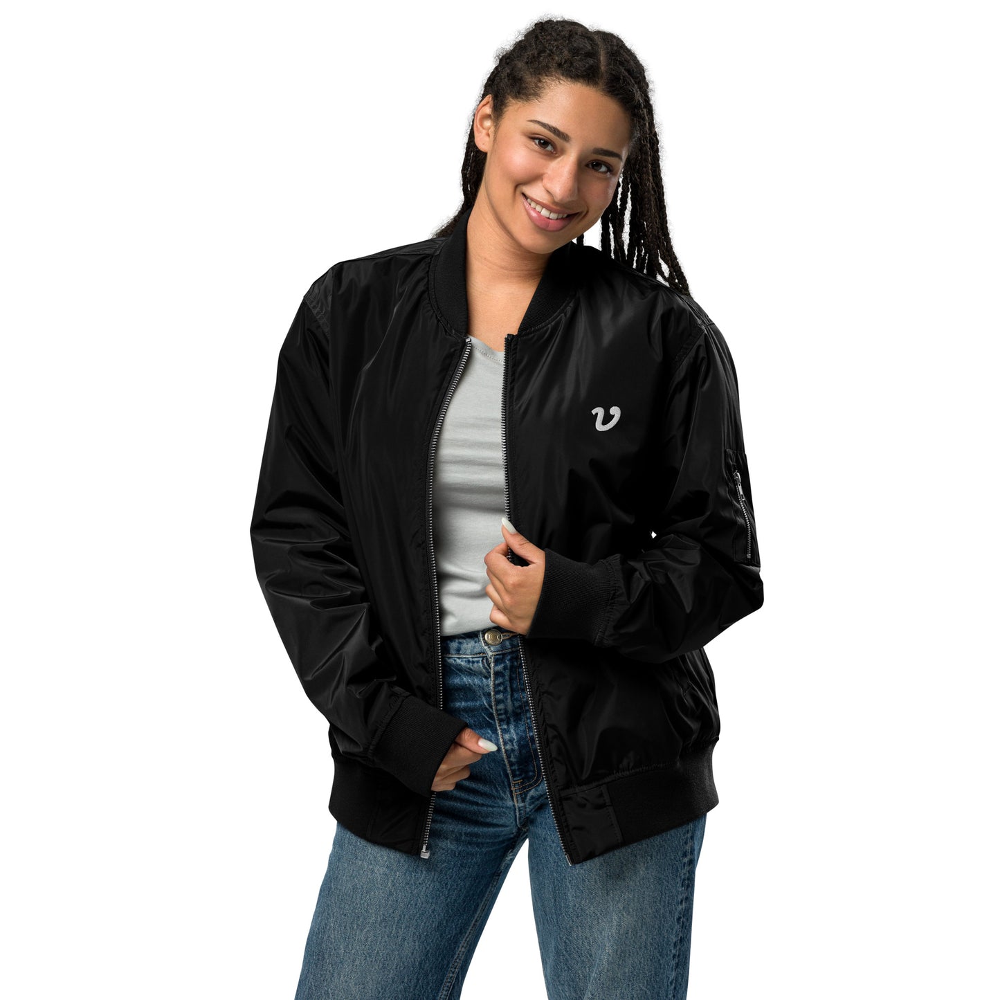 "V" G-Bomber Jacket