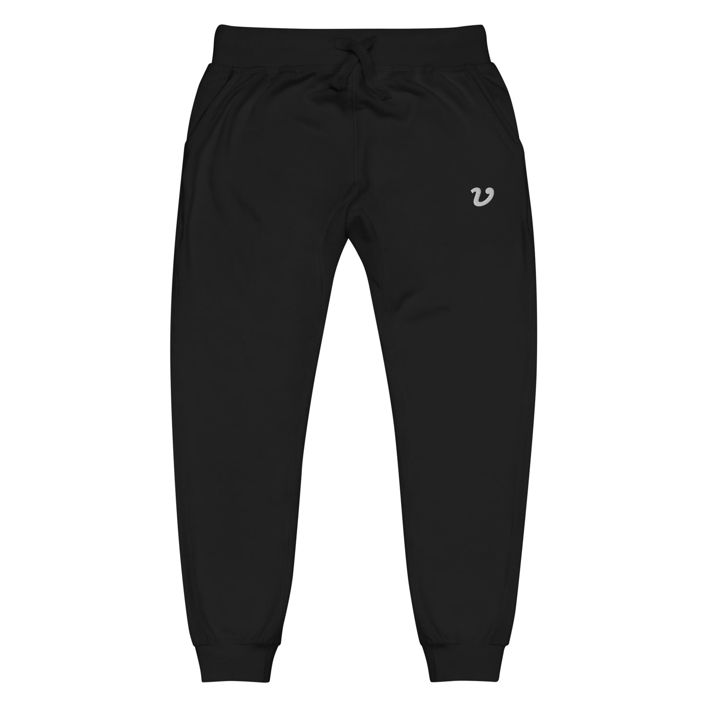 "V" Fleece Joggers