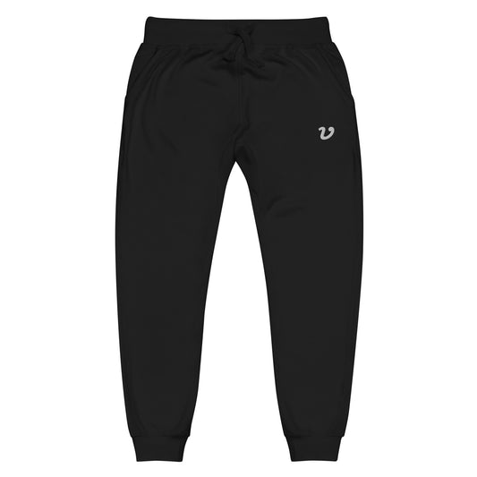 "V" Fleece Joggers