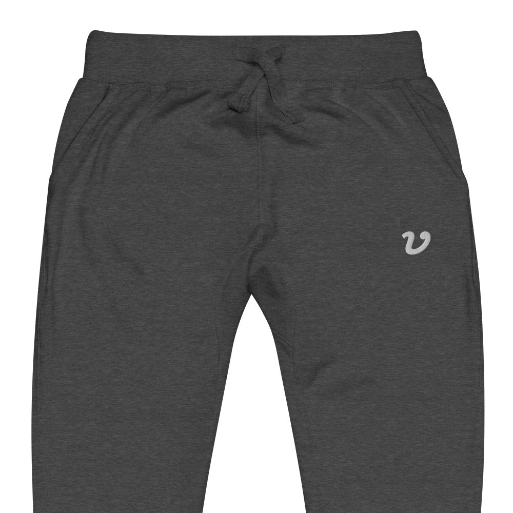 "V" Fleece Joggers