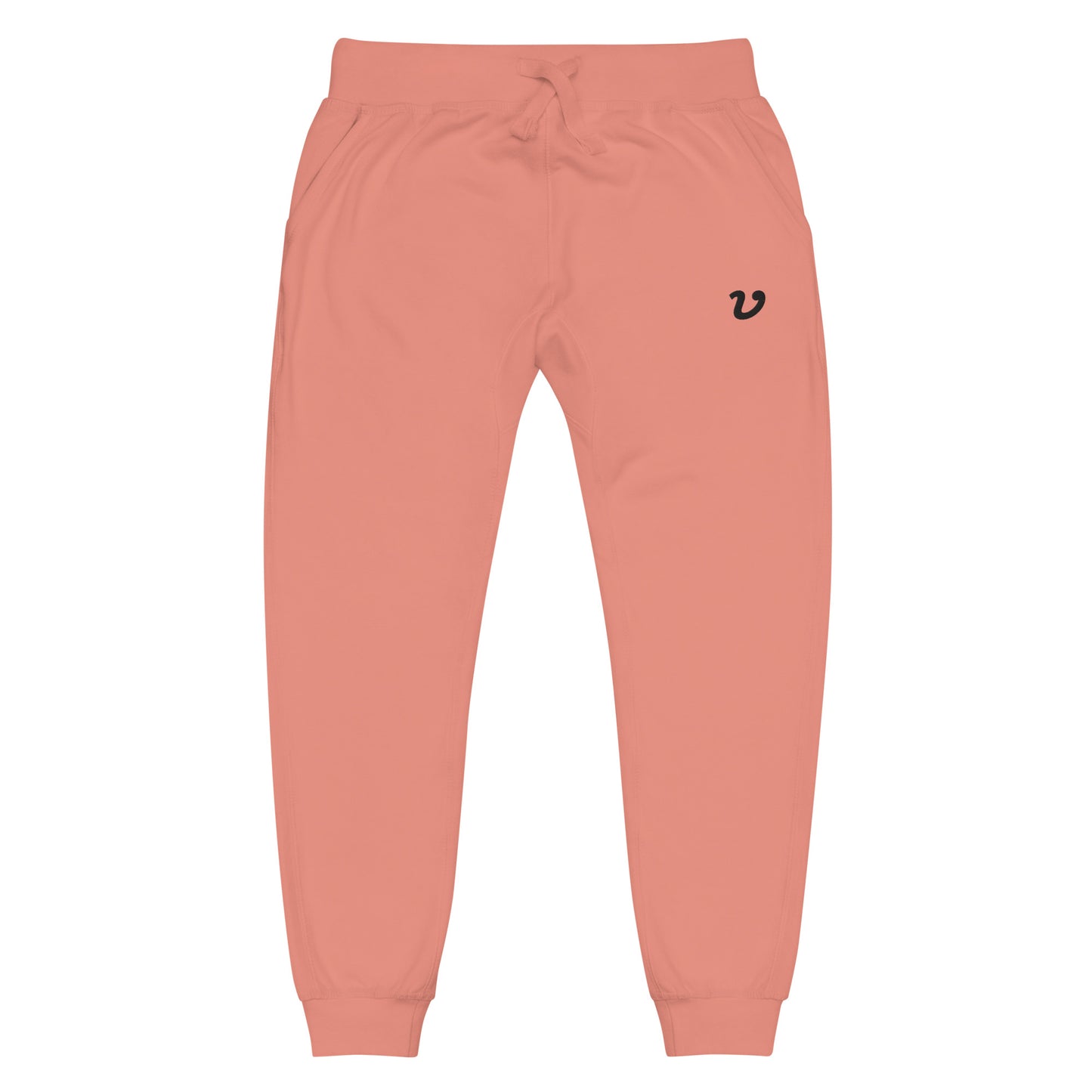 "V" Fleece Joggers
