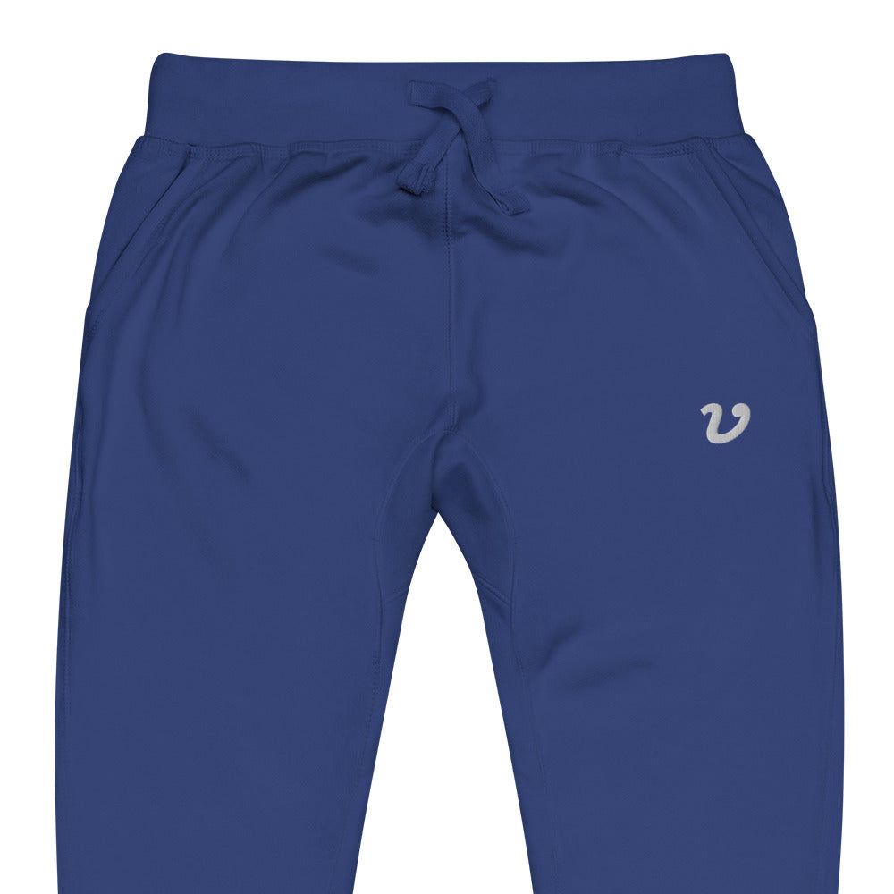 "V" Fleece Joggers