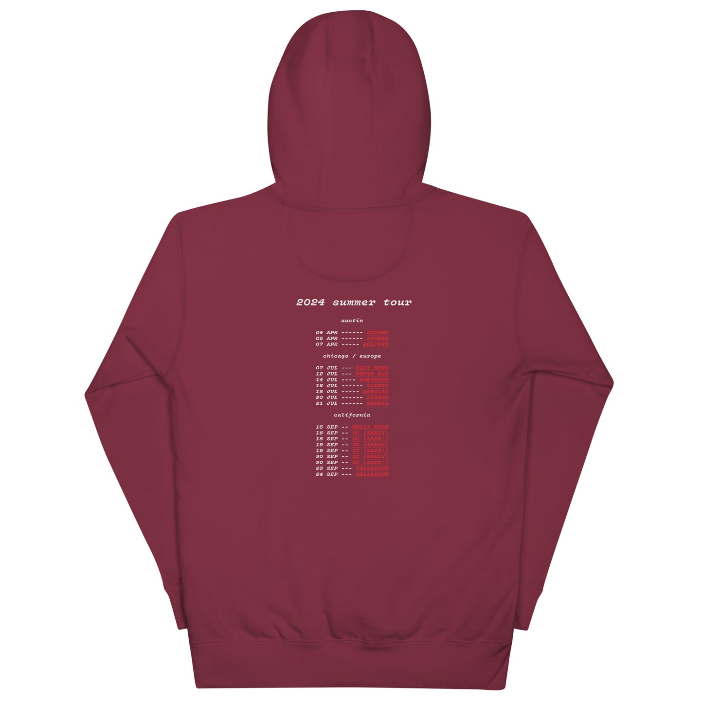 Summer Tour Hoodie