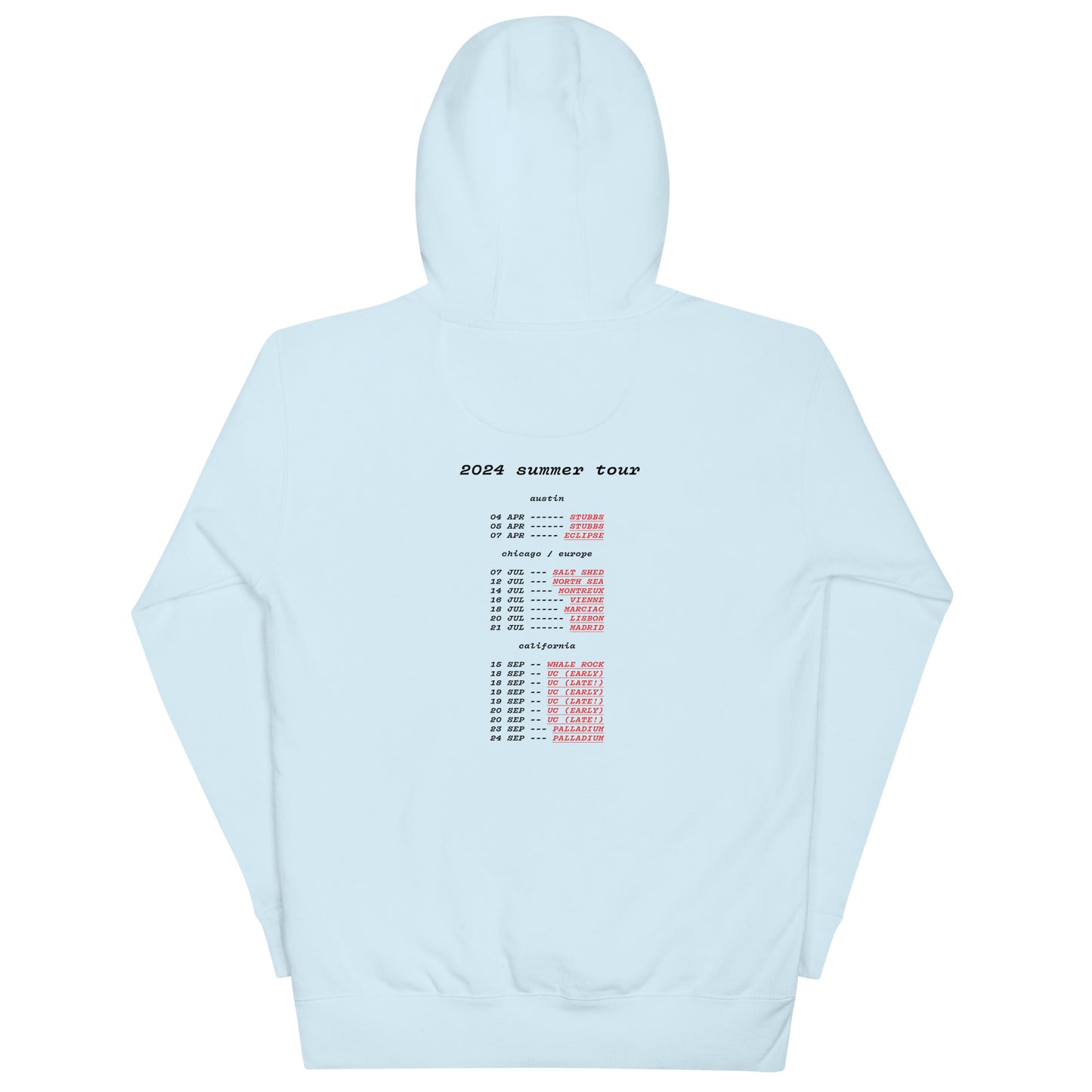 Summer Tour Hoodie