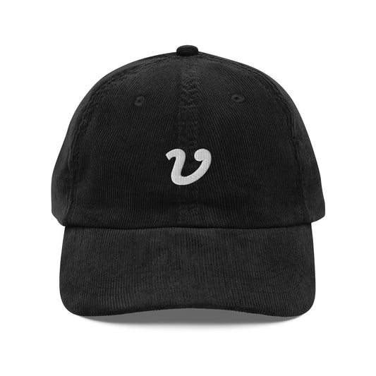 "V" Corduroy Hat