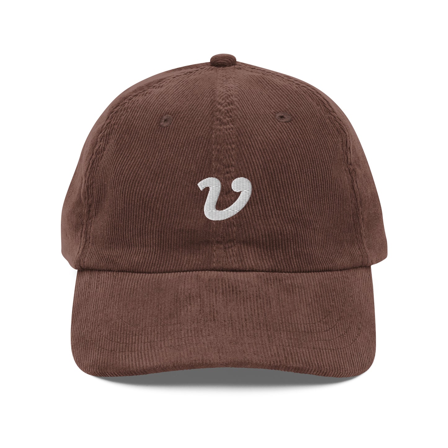 "V" Corduroy Hat