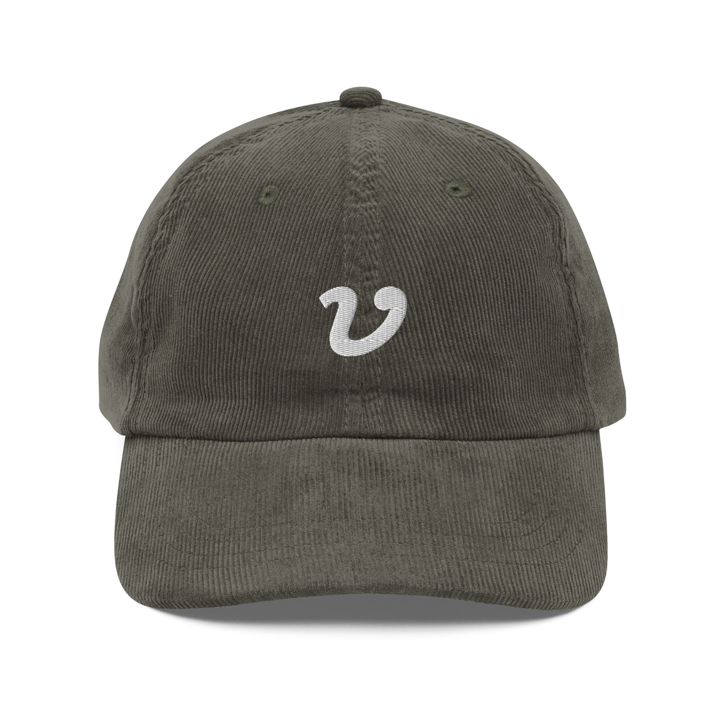 "V" Corduroy Hat