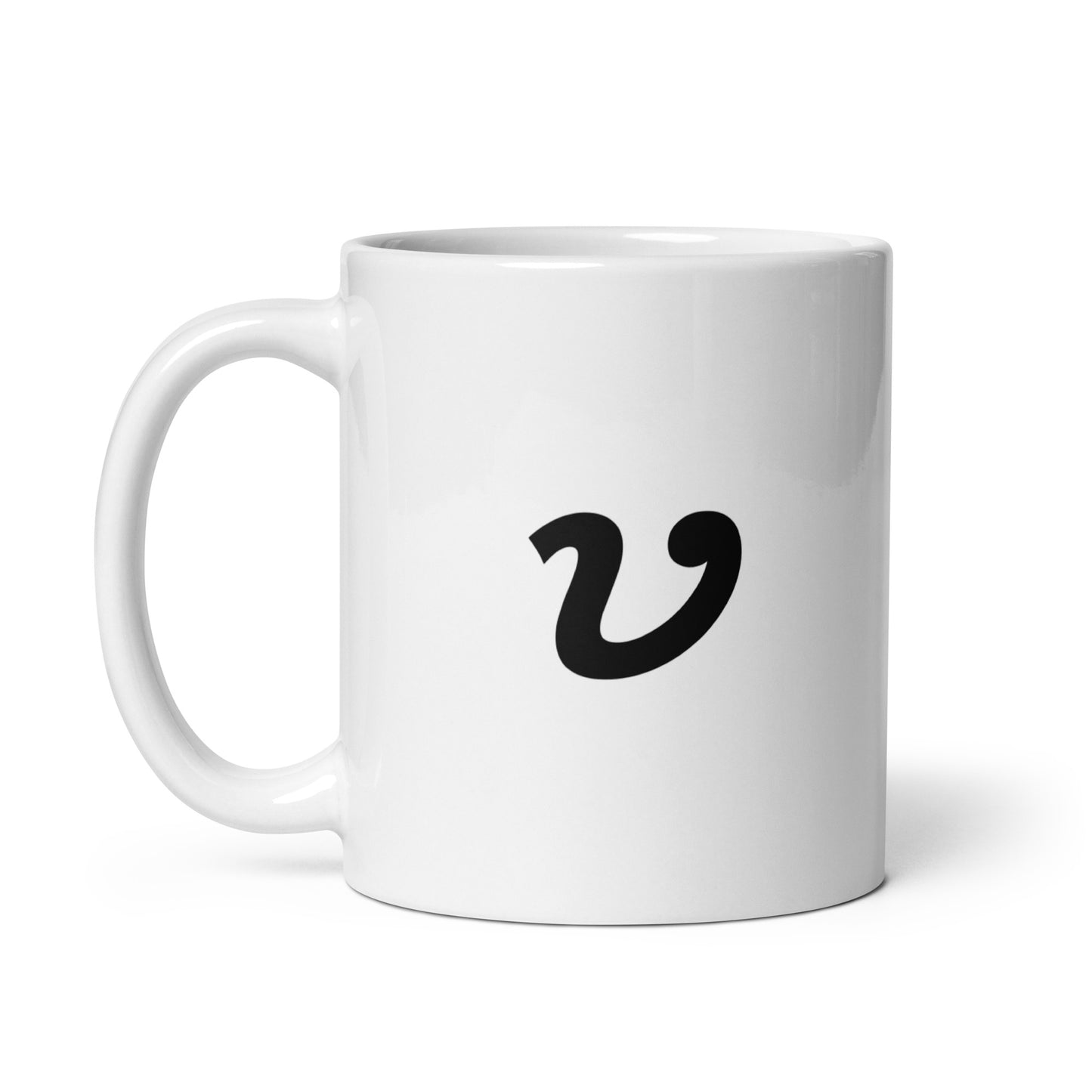 "V" Mug (White)