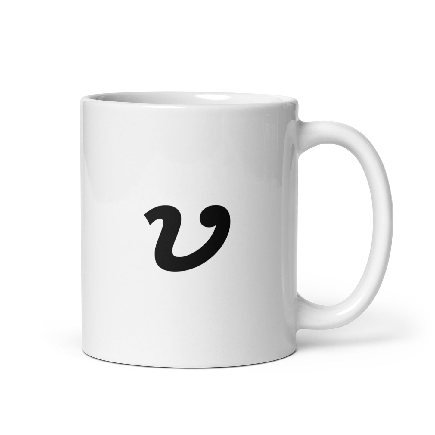 "V" Mug (White)