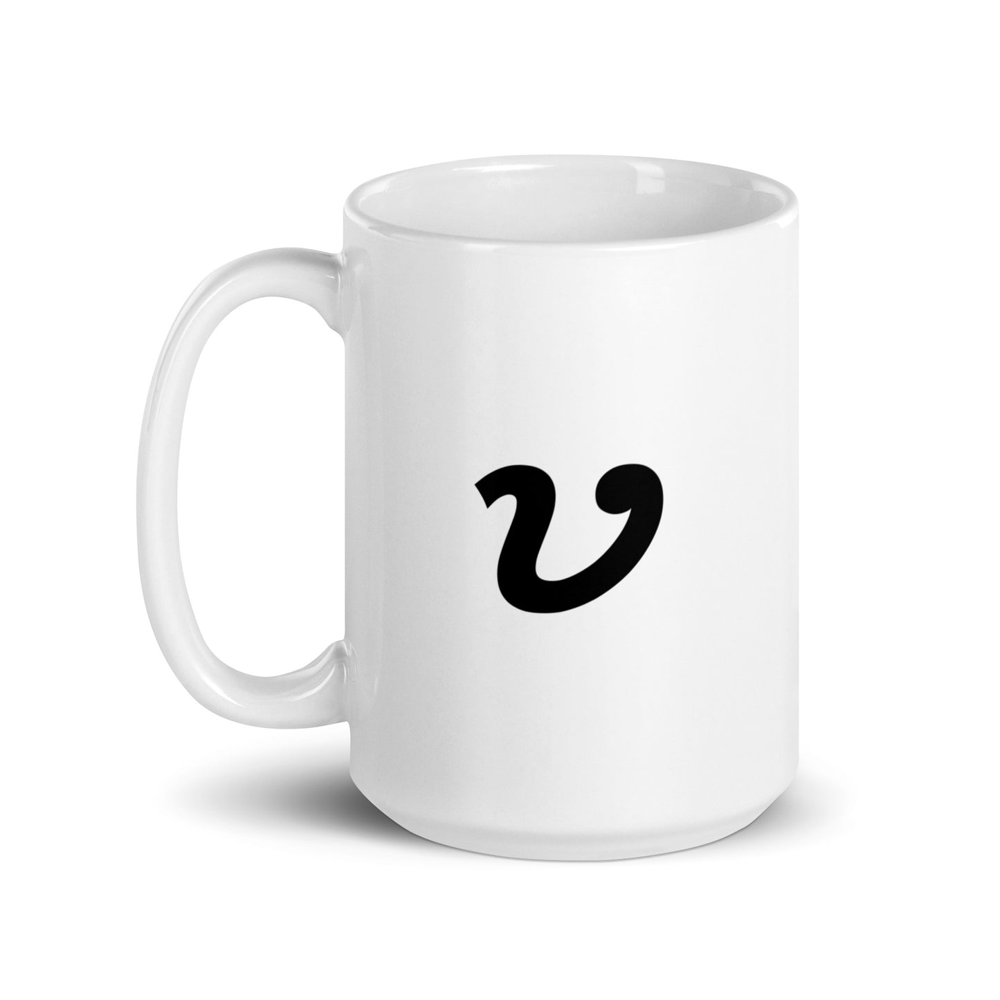 "V" Mug (White)