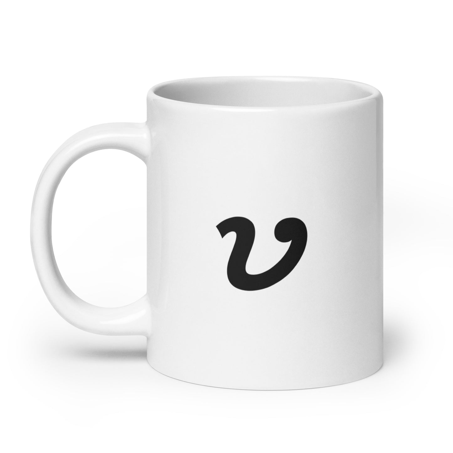 "V" Mug (White)