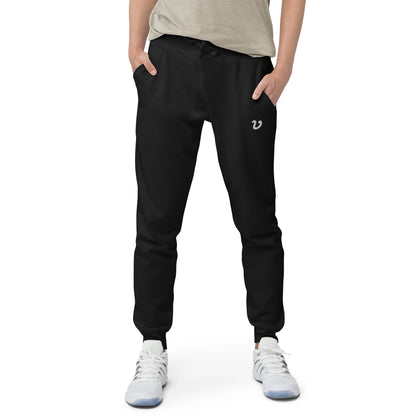 "V" Fleece Joggers