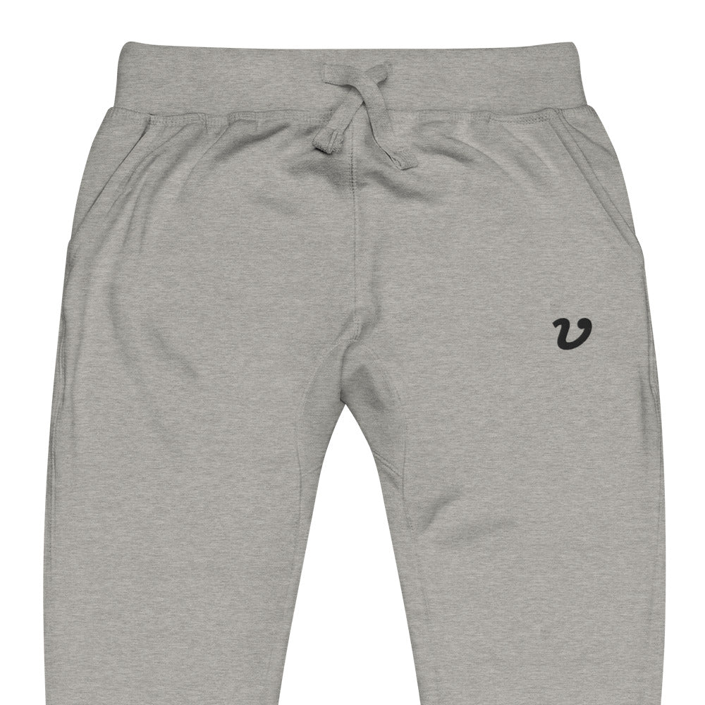 "V" Fleece Joggers