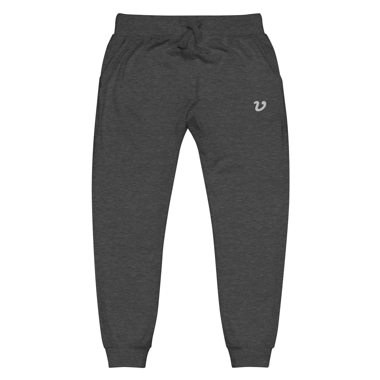 "V" Fleece Joggers