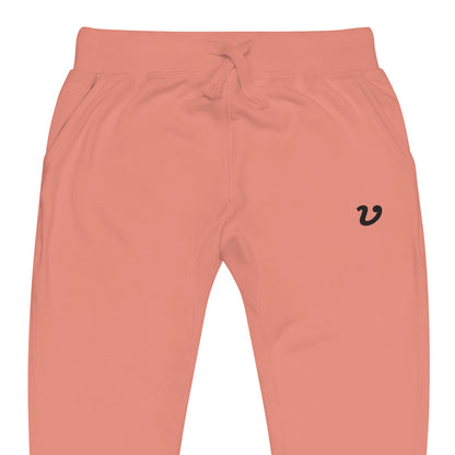 "V" Fleece Joggers