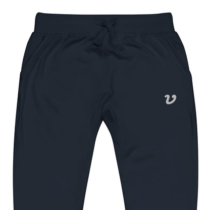 "V" Fleece Joggers