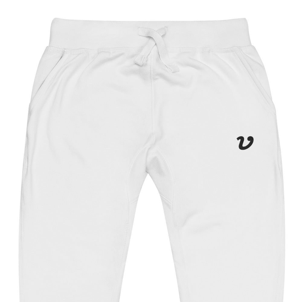 "V" Fleece Joggers