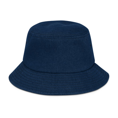 "V" Denim Bucket Hat